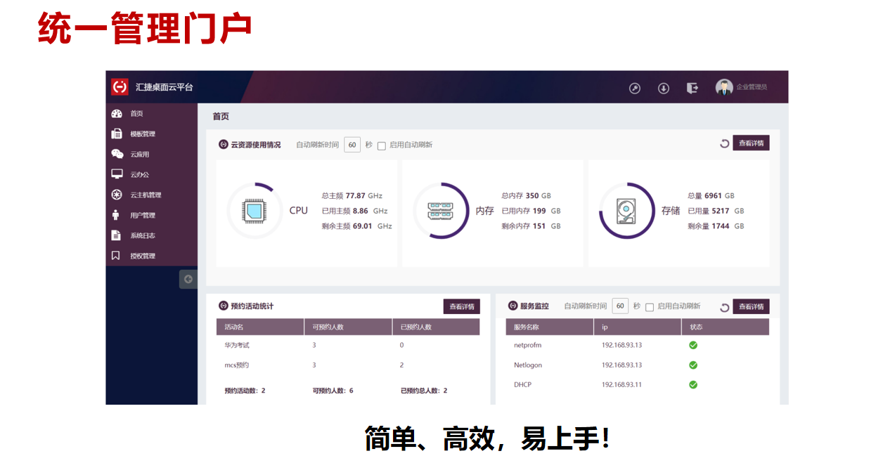 桌面云平臺